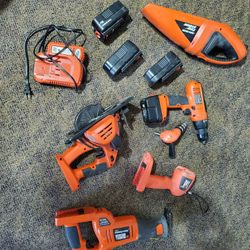 Black And Decker Tool Set