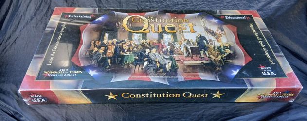 Constitution Quest trivia board game *sealed/new*