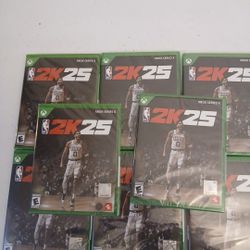 8 2k25 Xbox Series X Games New