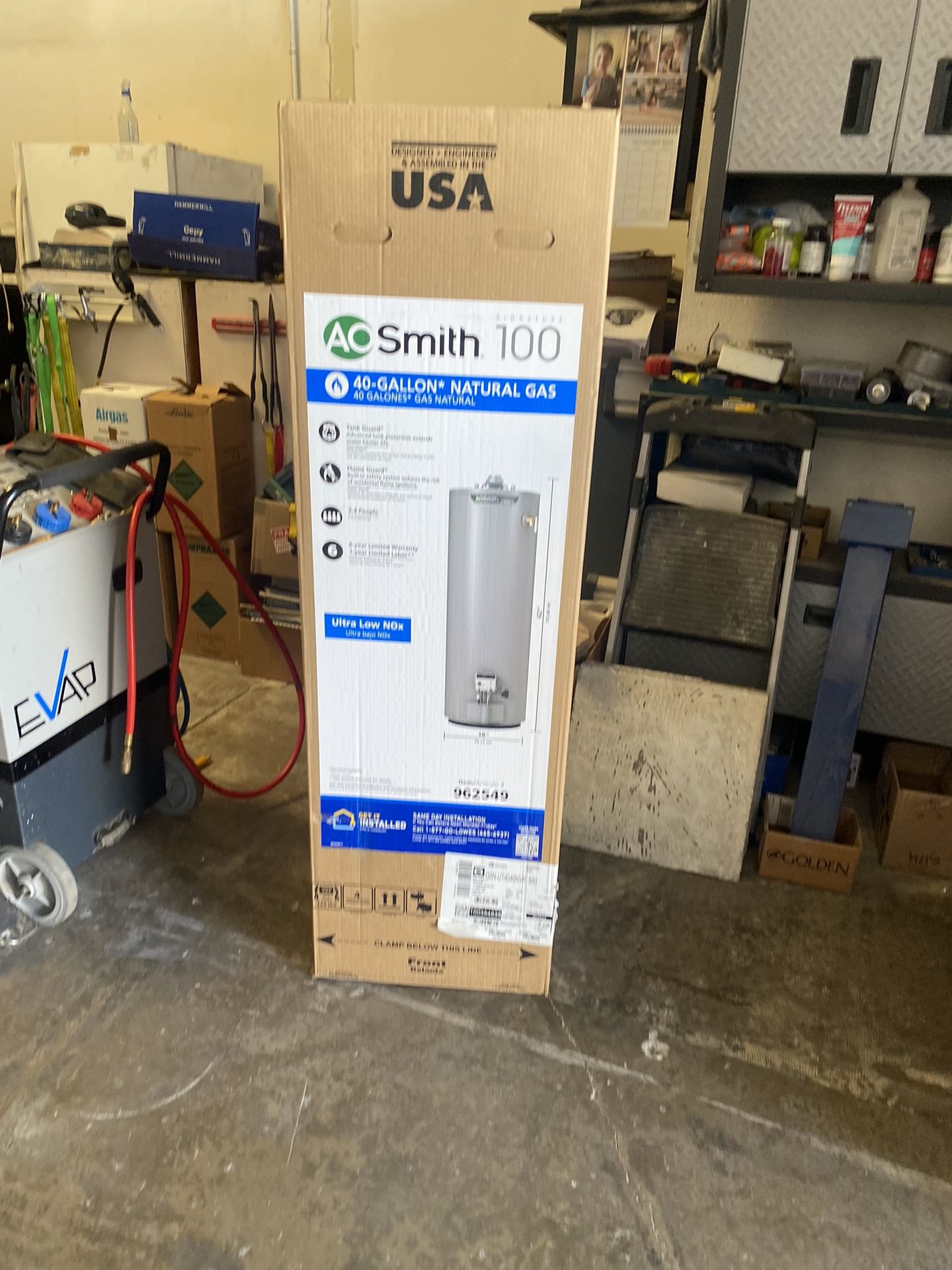 40 gallon water heater
