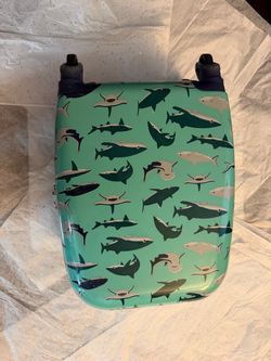 Kids Hardshell Luggage Shark Print