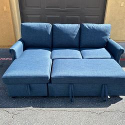 Blue Sectional Couch