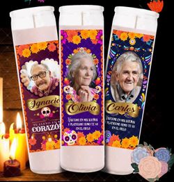 Day of the Dead candles 