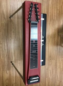 Vintage MSA Red Baron 10-String Pedal Steel Guitar + Hard Case