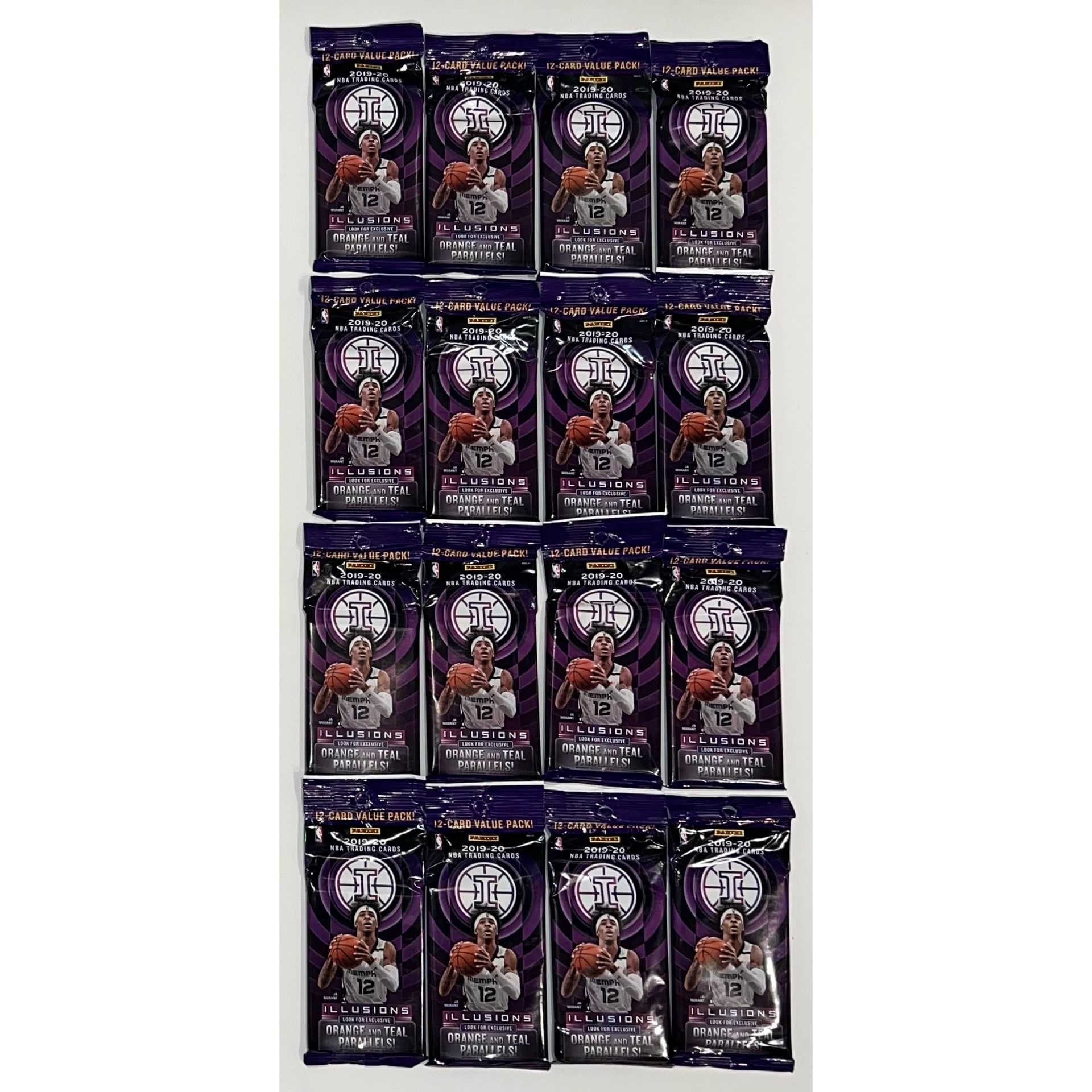 2019-20 Panini Illusions Basketball Value Packs Brand New Factory Sealed NBA Cards Ja Morant RC ? Zion RC ? RJ Barrett RC ? Fat Pack Cello Pack