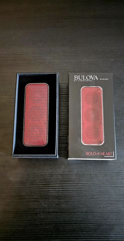 Bulova Bold at Heart Premium Wireless Bluetooth Speaker