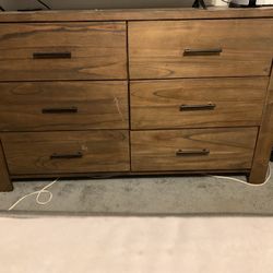Bed and Dresser Set