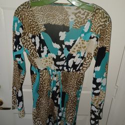 Silvia Biquini Medium Swim Wear Cover-up Tie String Cardigan