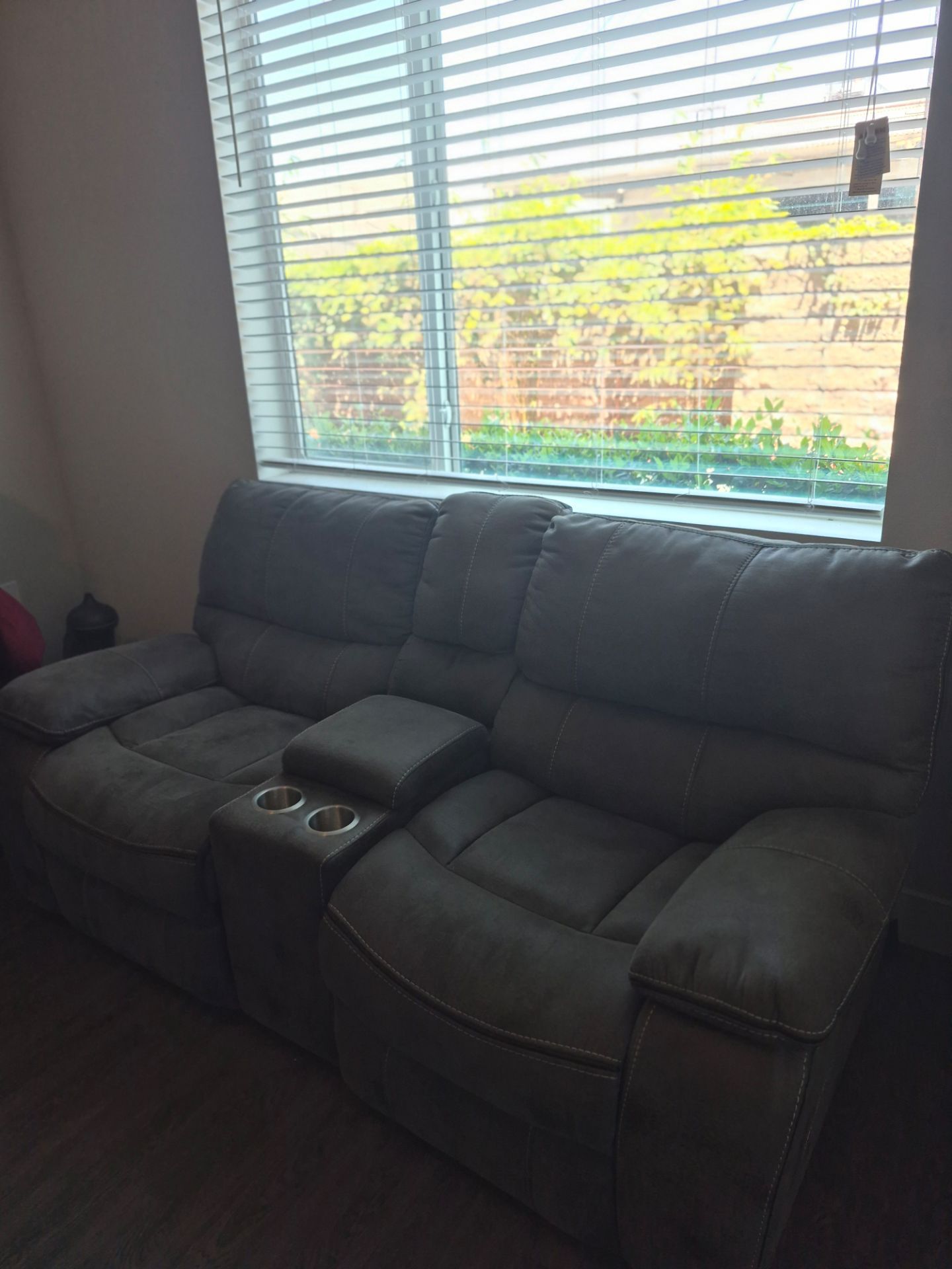 Gray sofa