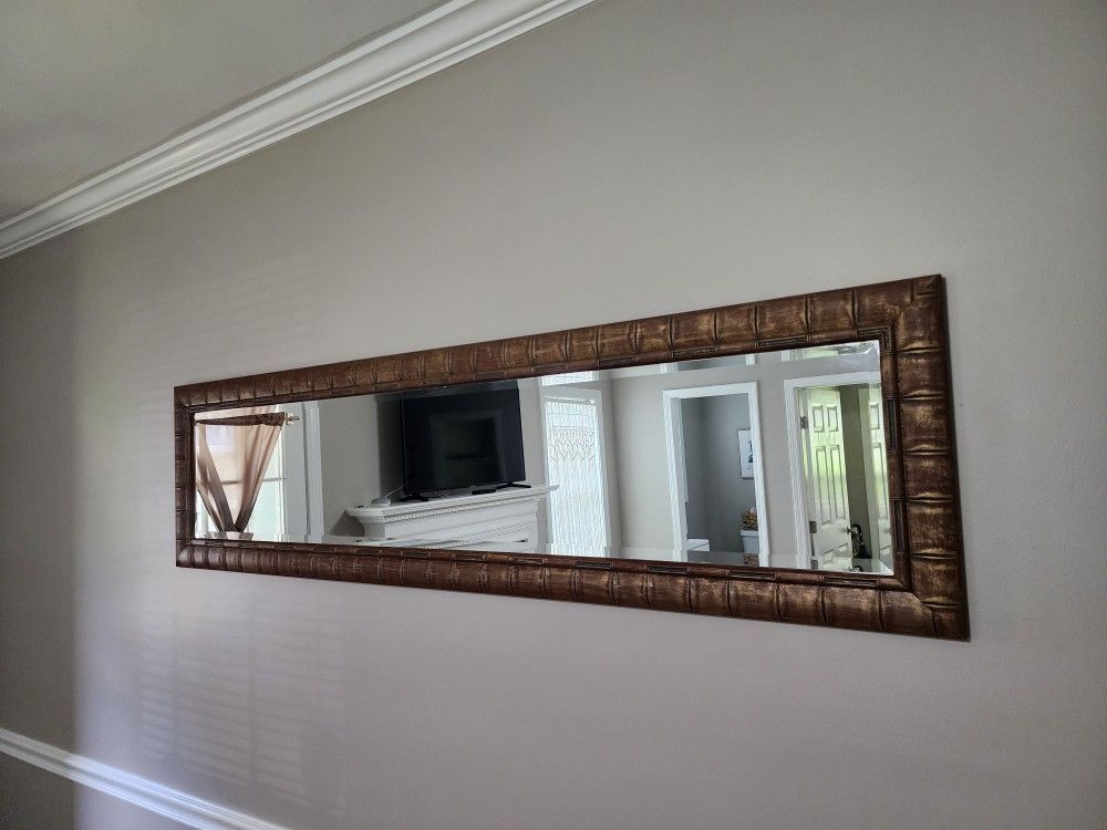 Bamboo Long Mirror
