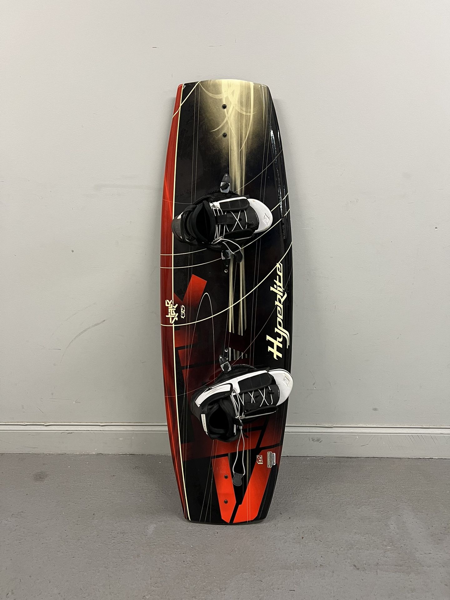 HYPERLITE THE STATE 135 Wakeboard Red Designer MIKE FERRARO (Good condition) PICK UP IN CORNELIUS