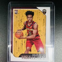 2018-19 Panini NBA Hoops Collin Sexton #280 Cleveland Cavaliers Rookie Card RC