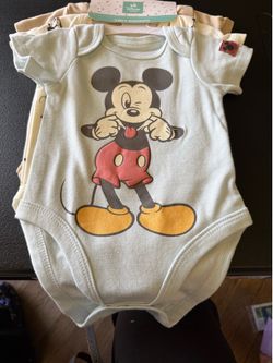 Disney baby 3 pack body suit 3-6 months