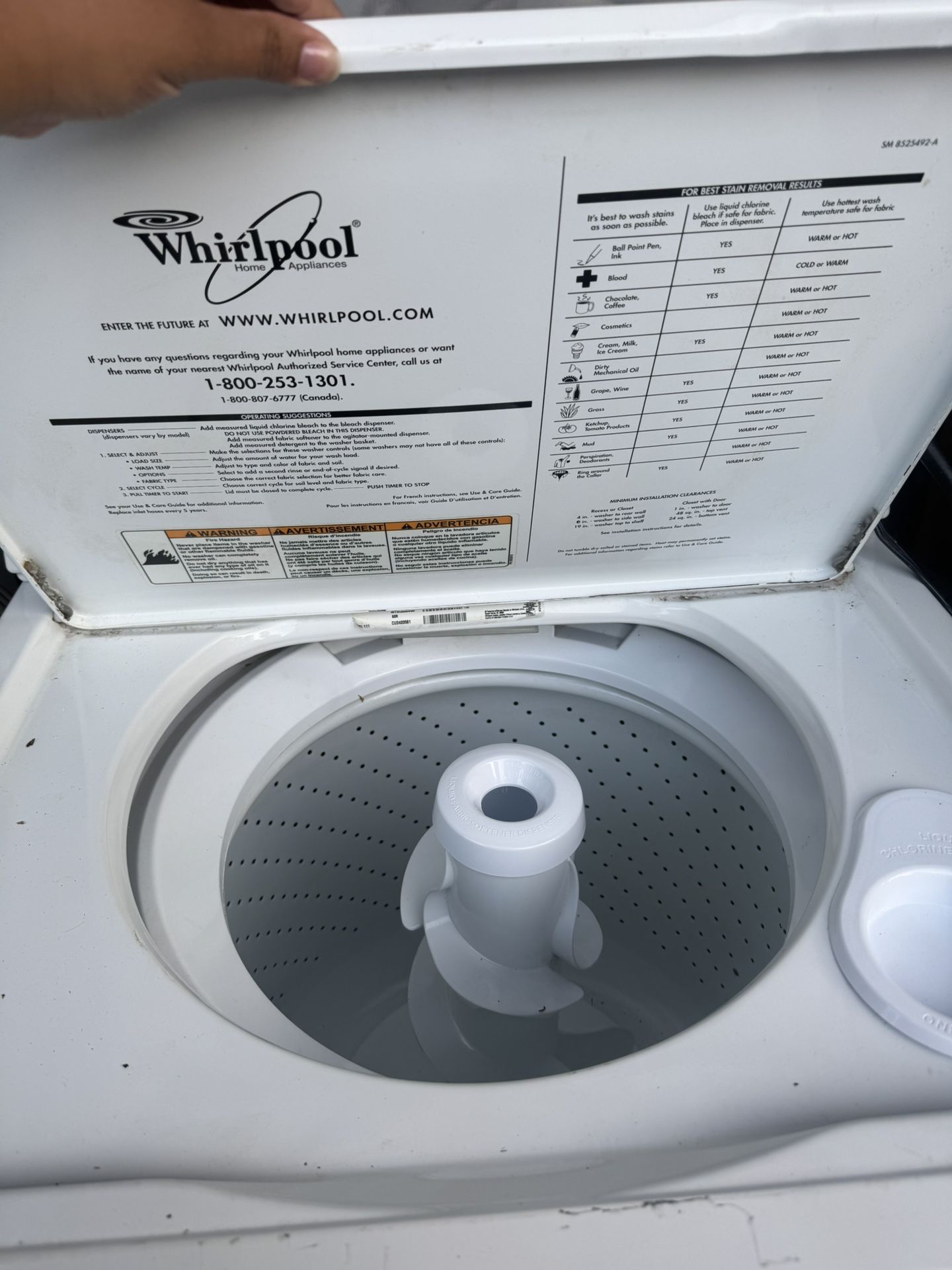 Washer & Dryer 