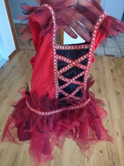 Toddler Little Devil costume dress