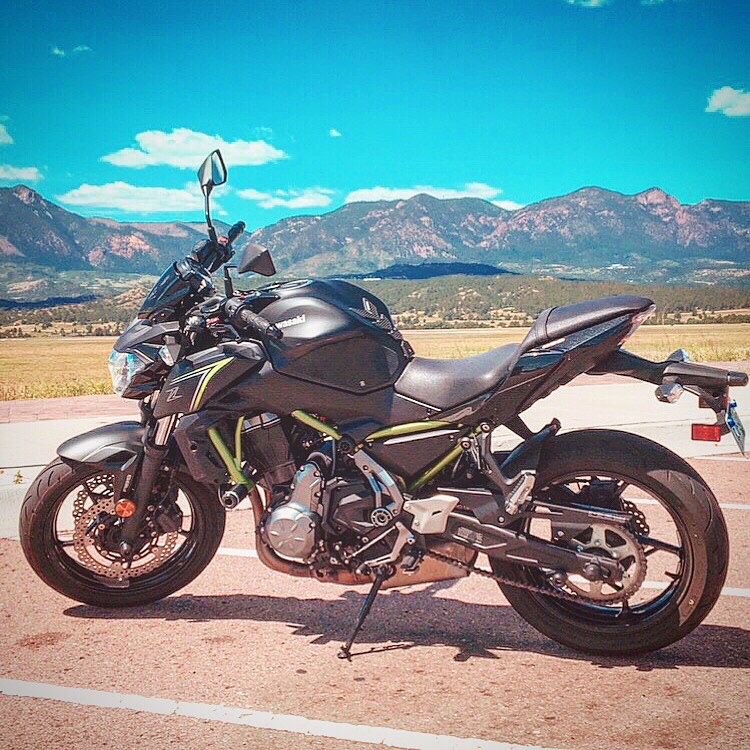 Kawasaki Z650 ABS - 2018 - Naked Sport Bike Black/Green Motorcycle