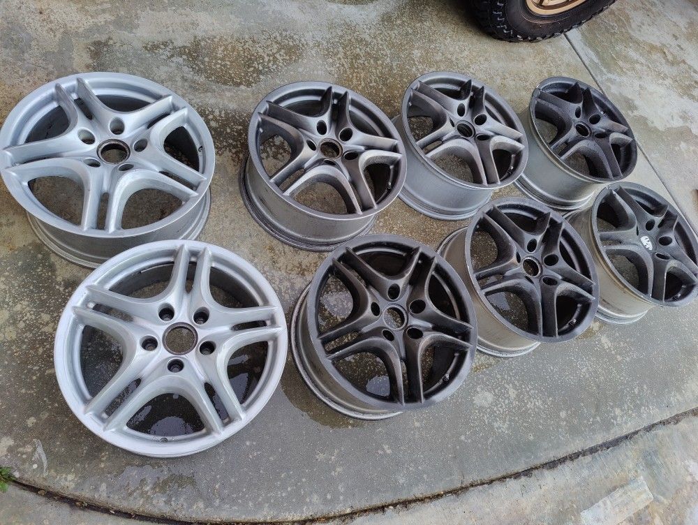 Porsche Cayenne 955 957 Turbo 5x130 Wheels 18 Inch OEM FACTORY