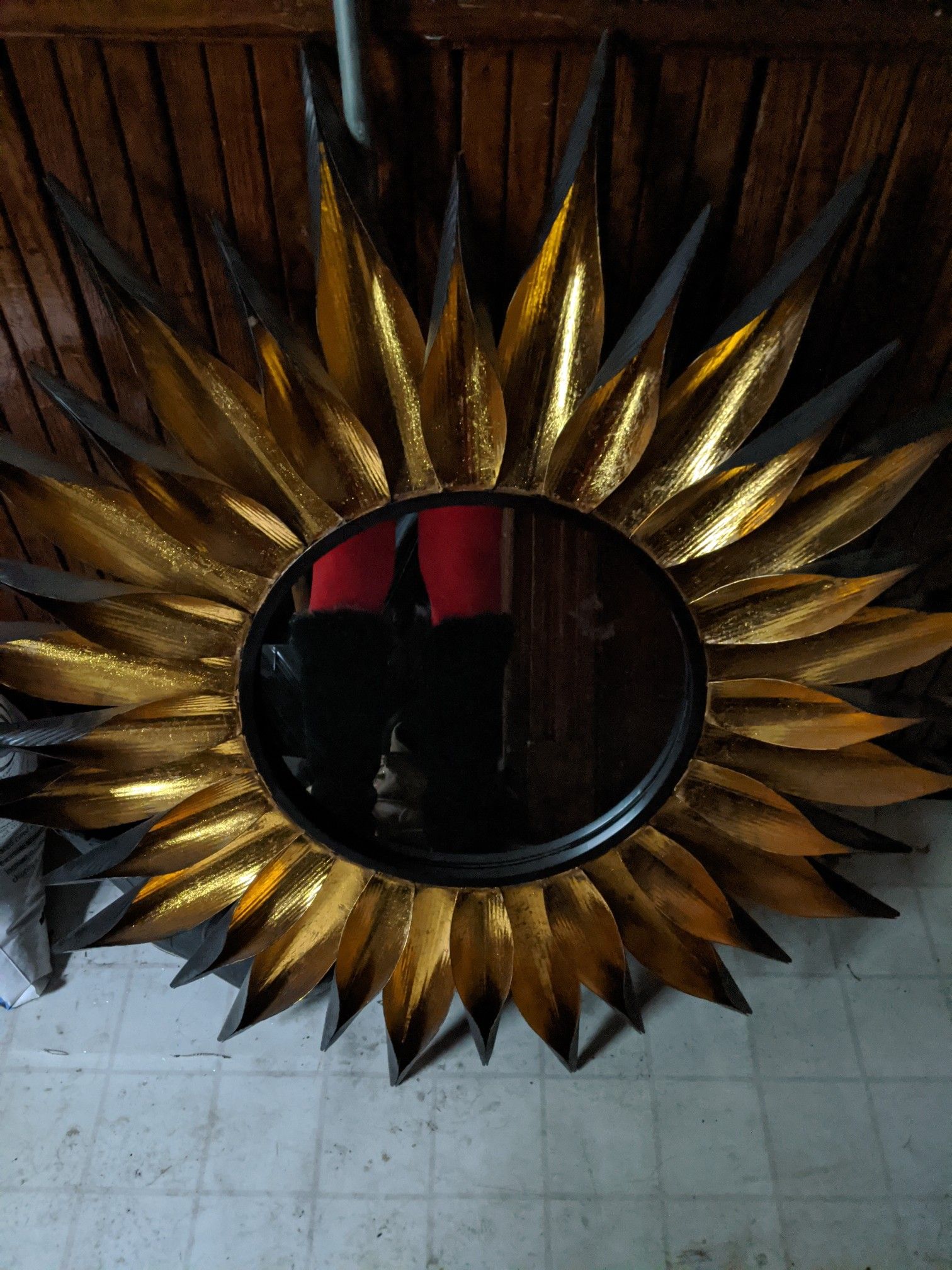 Sunflower Mirror. Around 3ft tall. $45 firm.