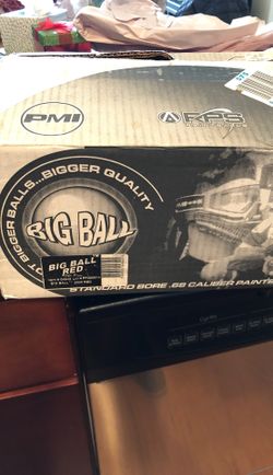 Paintballs PMI 2000 count RED