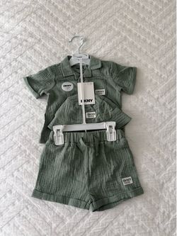 NWT - Baby DKNY Shorts Set