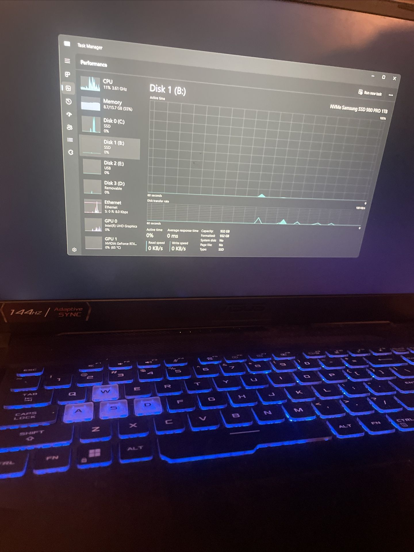 Gaming Laptop ASUS TUF F17 (UPGRADED)