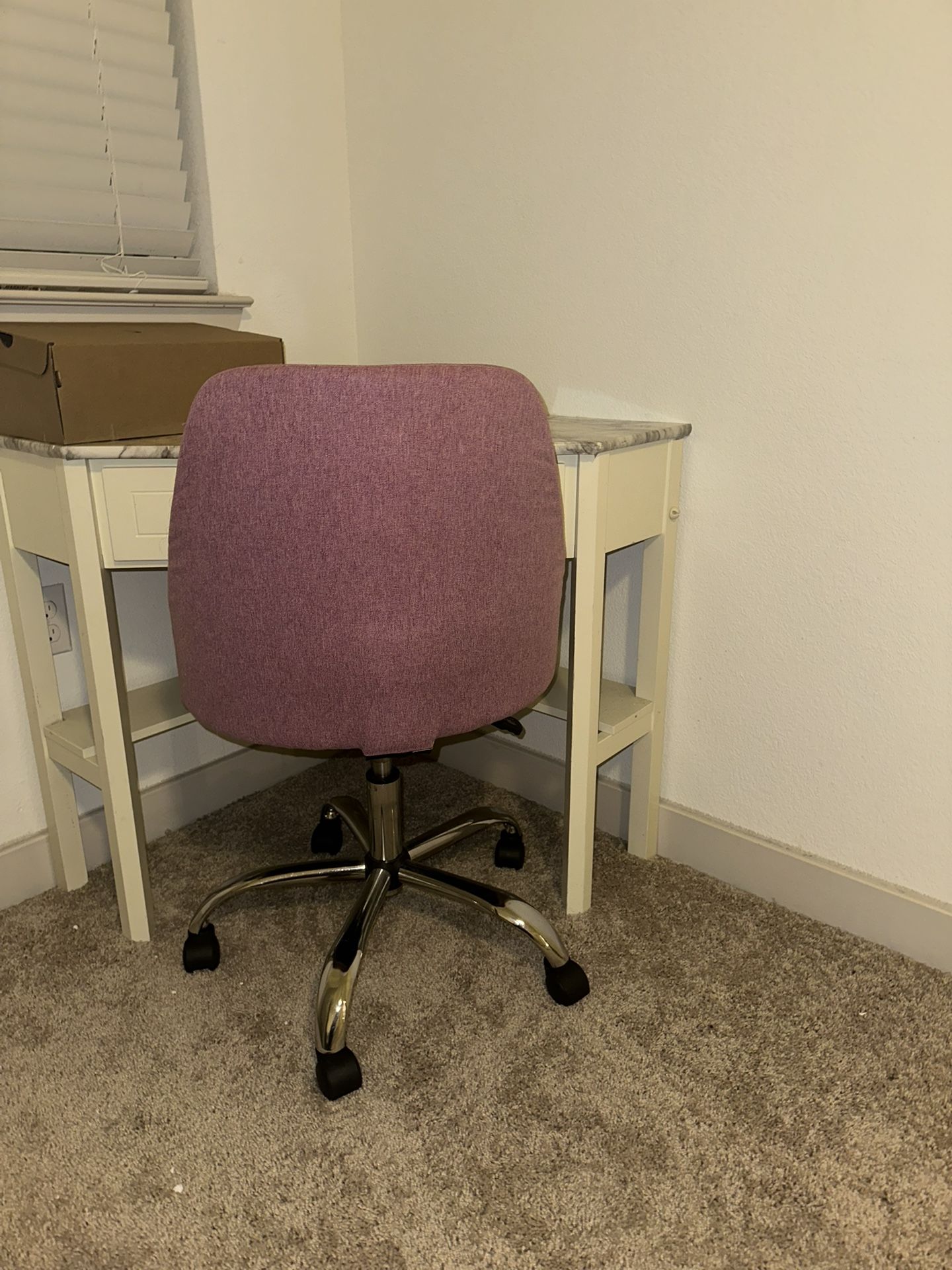 Stylish Pink Office Chair