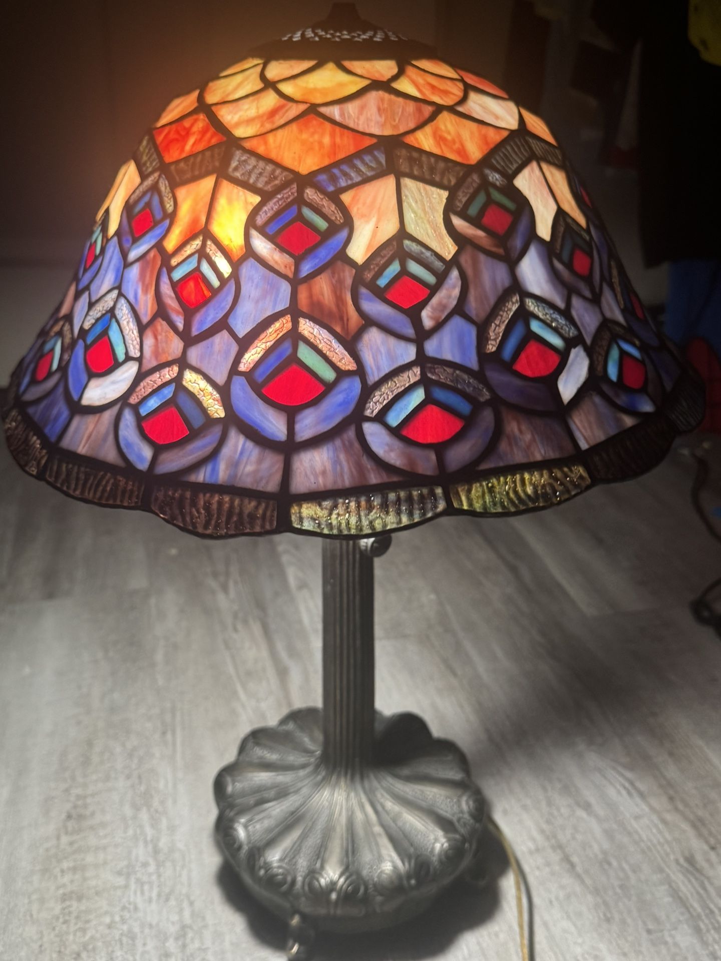 Dale Tiffany Stained Glass Lamp