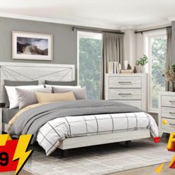 4 PC QUEEN BEDROOM SET 