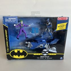 DC Batcycle Caped Crusader Target Exclusive  Batman vs The Joker Kids Toy New