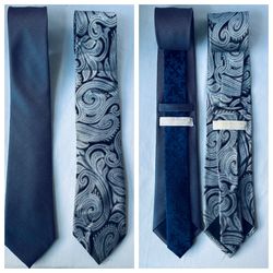 Power Pair Lot of 2 MK silk ties, classic & Modern