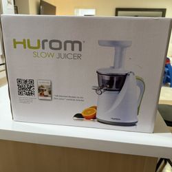 Hurom Slow Juicer – New, Unused (Premium Cold Press Juicer)