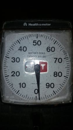 Vintage Health Ometer Scale