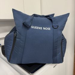 Queens Nose Durable Dog Car Seat with Front & Back Protection, Dog Bed Pet Car Seat with Carrier Handles for Small & Medium