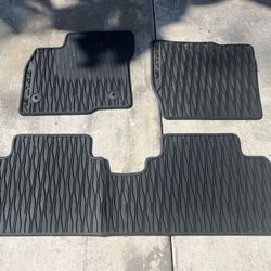Chevy Bolt EV OEM All-Weather Floor Mats 2017-2023 Set of 3