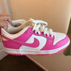 Pink Nike Dunks