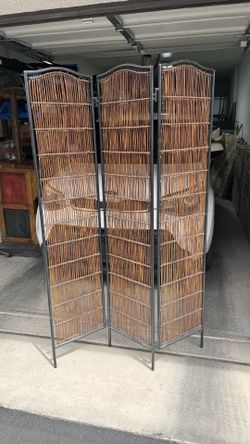 3 Panel Room Divider Screen