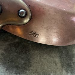 French Copper Omelette Pan 10.5”