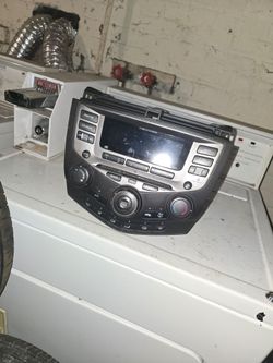 2006-07 accord oem radio