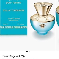 New Without Box Versace Dylan Turquoise 1.7oz