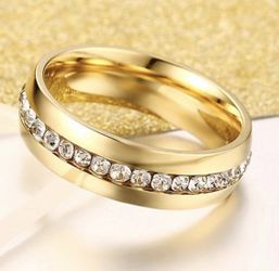 New 18 k yellow gold men’s wedding ring engagement ring men wedding band