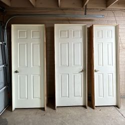 4 80x30 Doors & 3 80x24 Doors