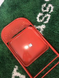 Supreme chair red metal 2020