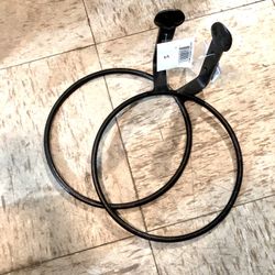 Set Of Black Cast Iron Plant Hanger NWT