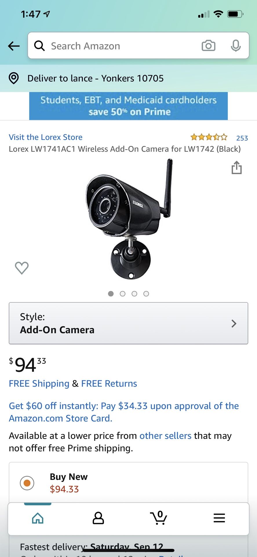 Lorex security camera