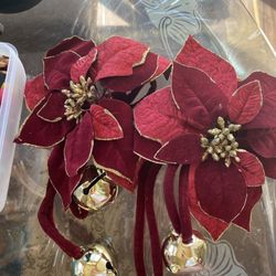 Poinsettias Christmas Decor