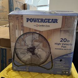 Comfort Zone 20 in. High Velocity Cradle Fan