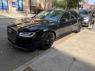 Audi A8 Black Sedan