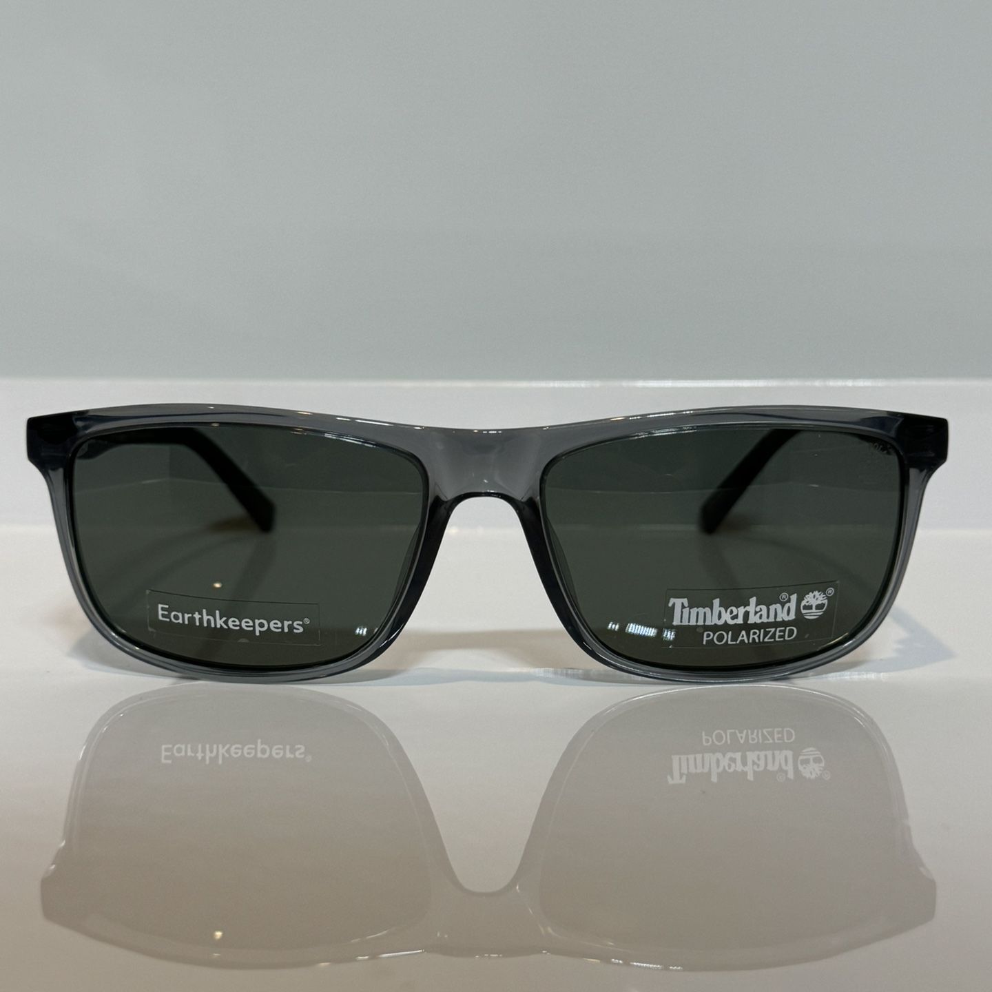 New Timberland 9266 Crystal Gray Acetate Polarized Sunglasses 