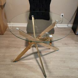 Gold Dining Table 