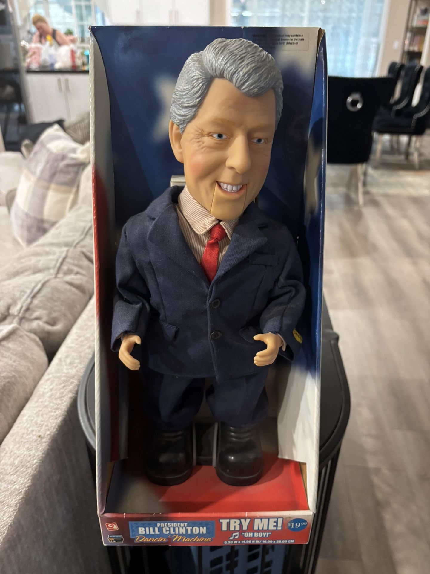 President Bill Clinton “Dancin Machine” Doll - Collectible